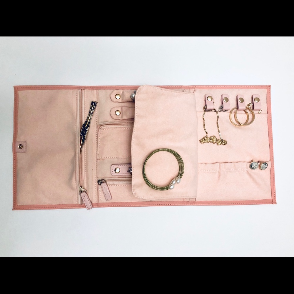 Jewelry travel organizer Foldable jewelry bag - Picture 3 of 10